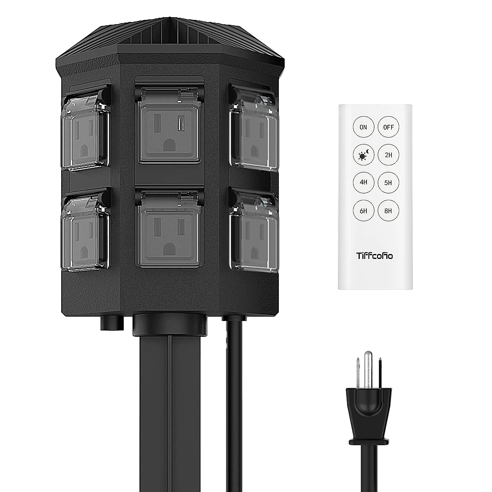TiFFCOFiO Power stake timer with remote