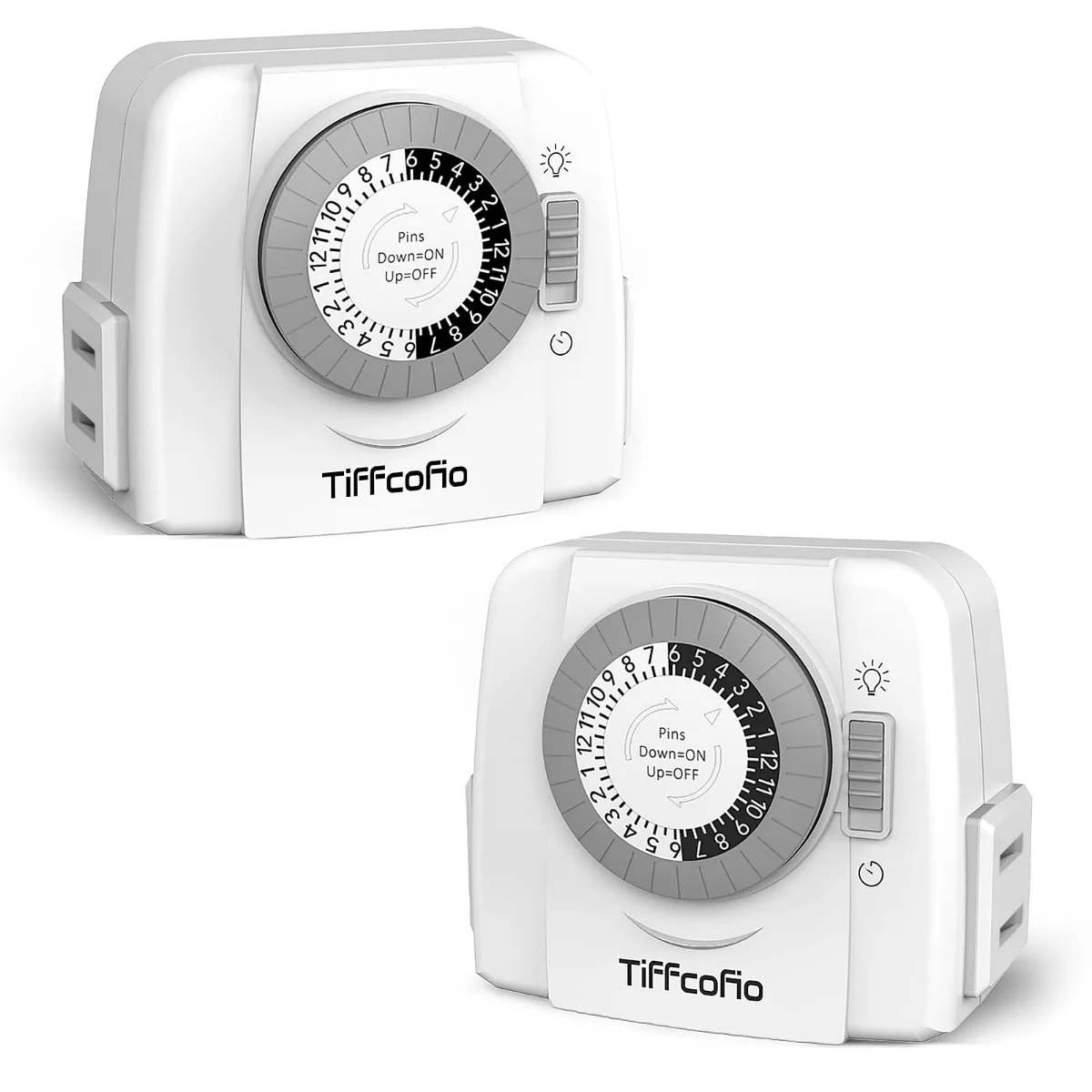 TiFFCOFiO Indoor mechanical timer, 2 side outlets