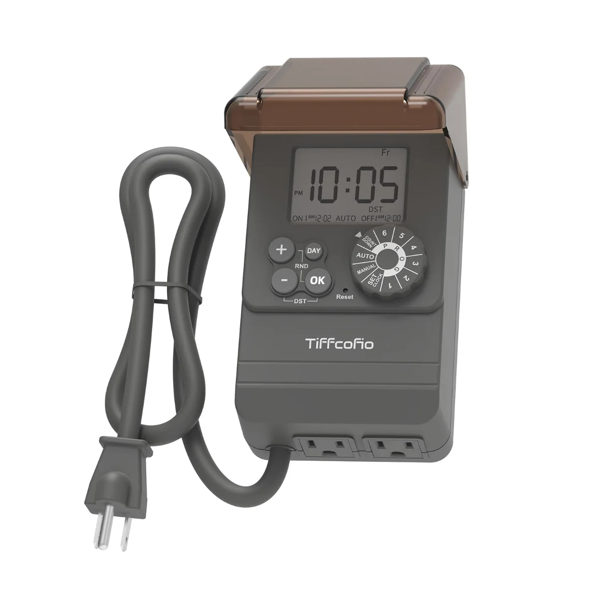TiFFCOFiO Outdoor digital pool pump timer